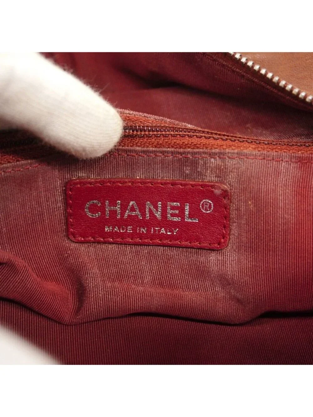 Chanel Handbag Quilted Leather Black Silver